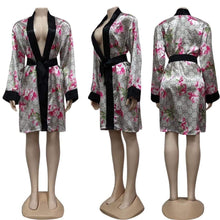 Load image into Gallery viewer, Designer Inspired Luxury Satin Robes
