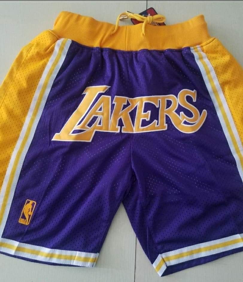 Men Lakers Basketball Shorts